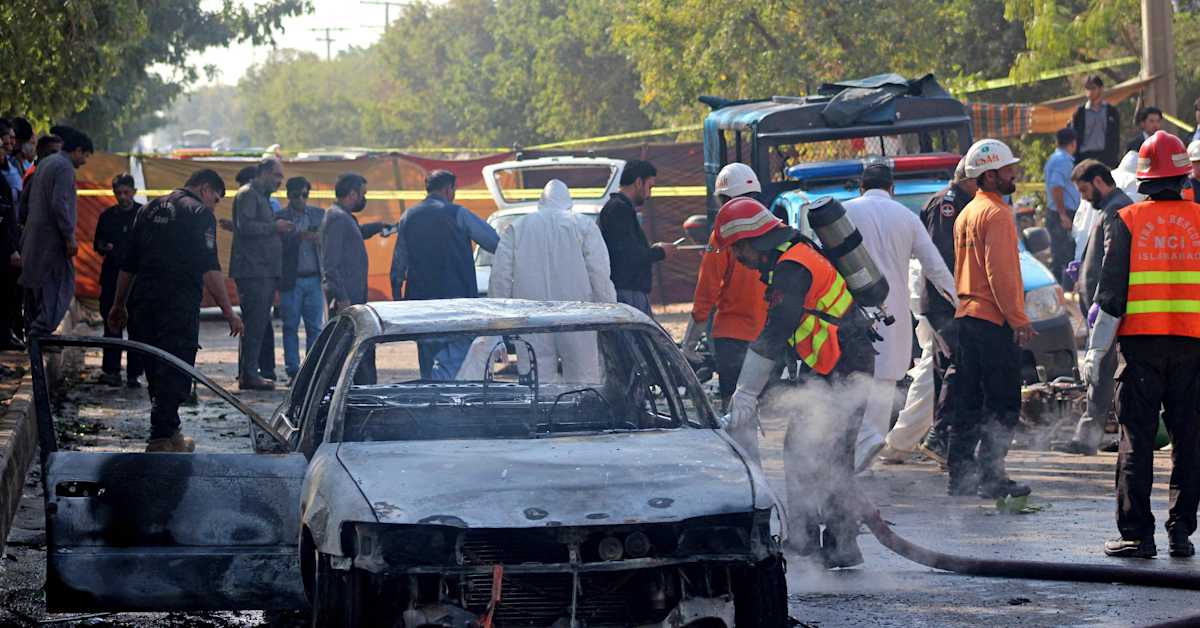 Ainakin 12 ihmistä on kuollut räjähdyksessä Islamabadissa Pakistanissa