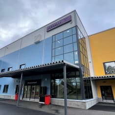 Äänekosken energiatehokas jäähalli Suolahdessa.