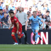 Mohamed Salah pallossa.