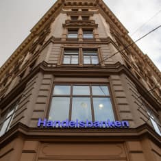 Handelsbanken Helsingissä.