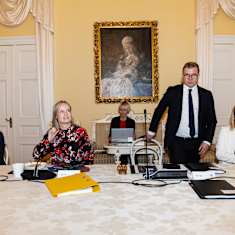 Riikka Purra ja Petteri Orpo.
