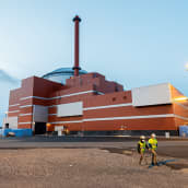 Olkiluoto 3 -ydinvoimala Eurajoella 22.11.2021.