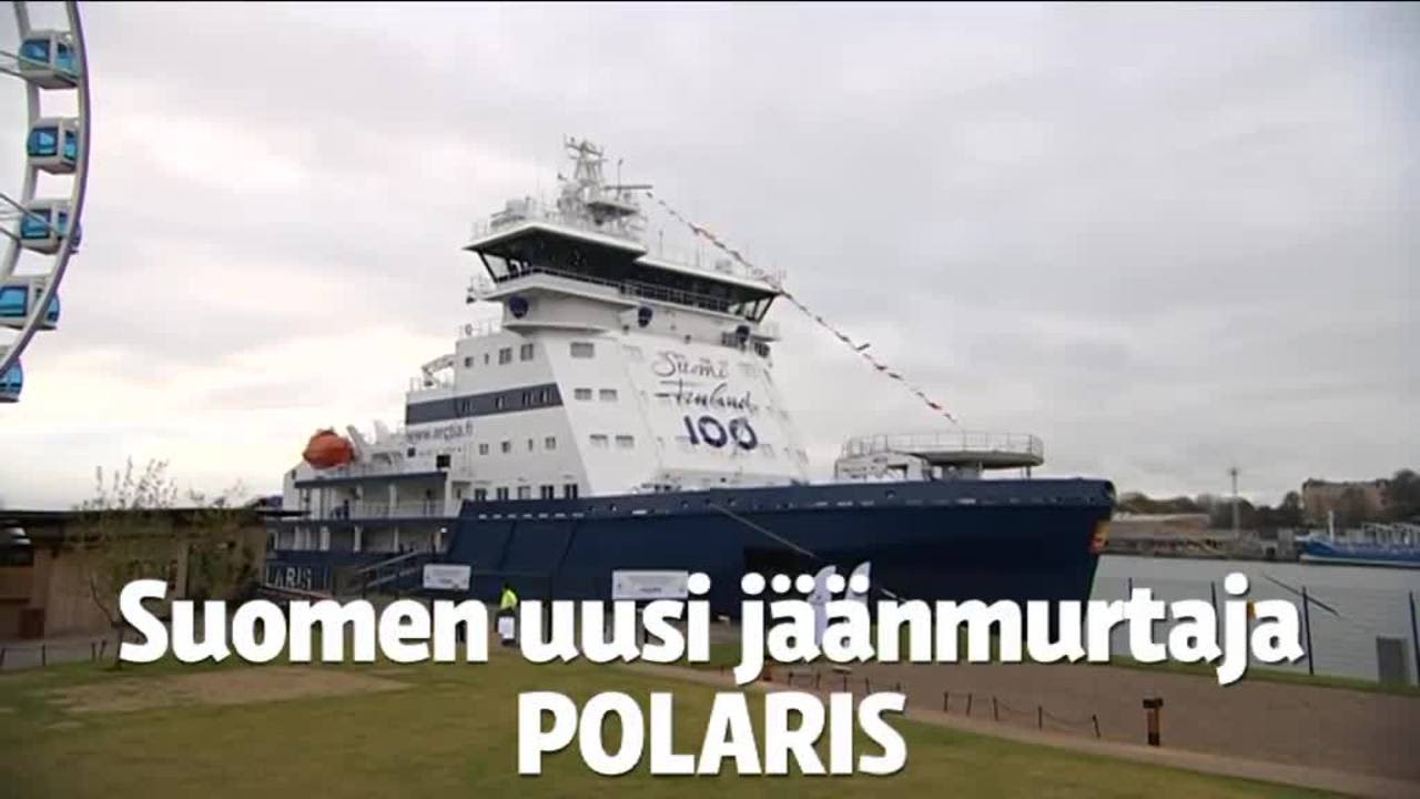 Uutisvideot: Jäänmurtaja Polaris