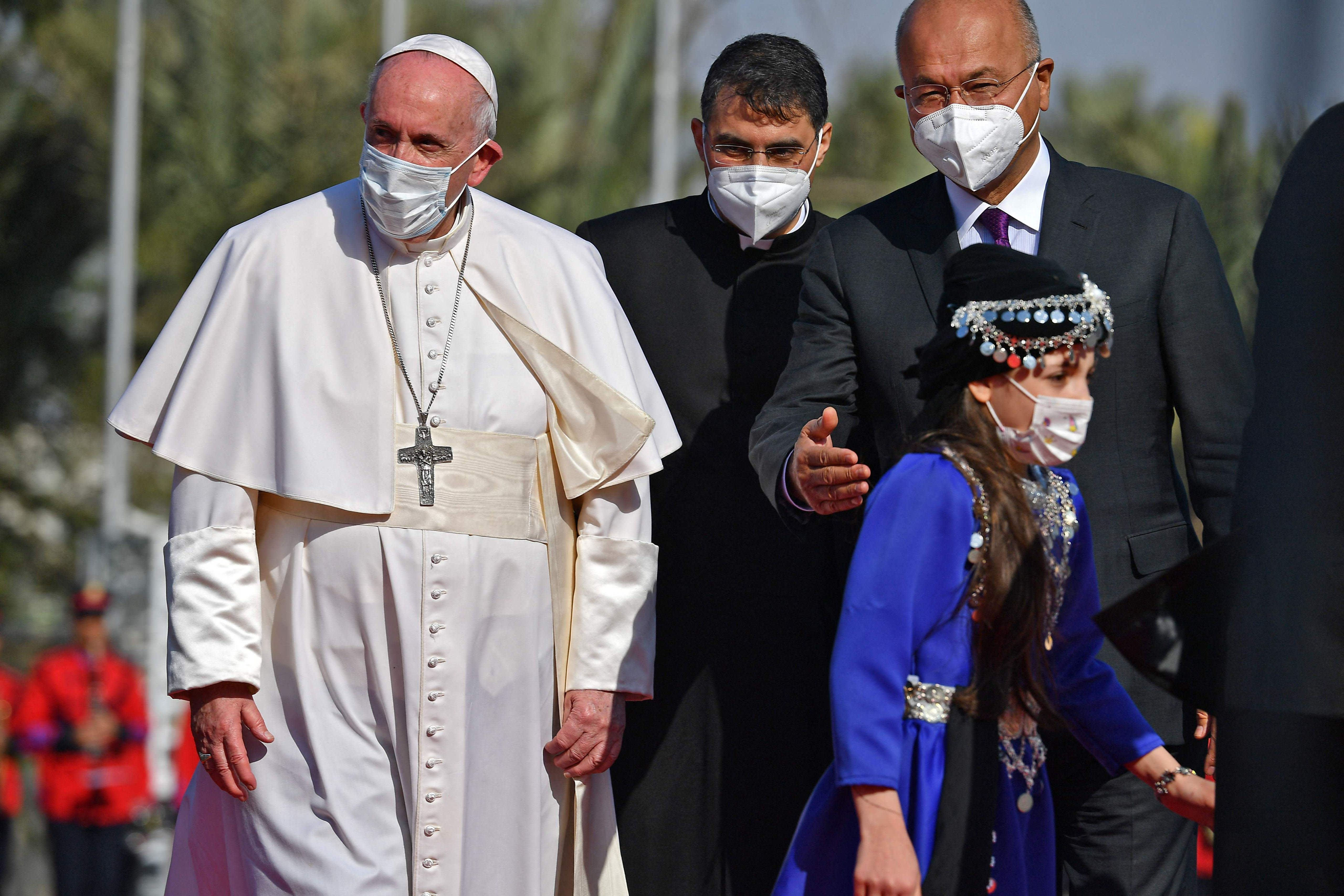 Paavi Franciscus historiallisella vierailulla Irakissa