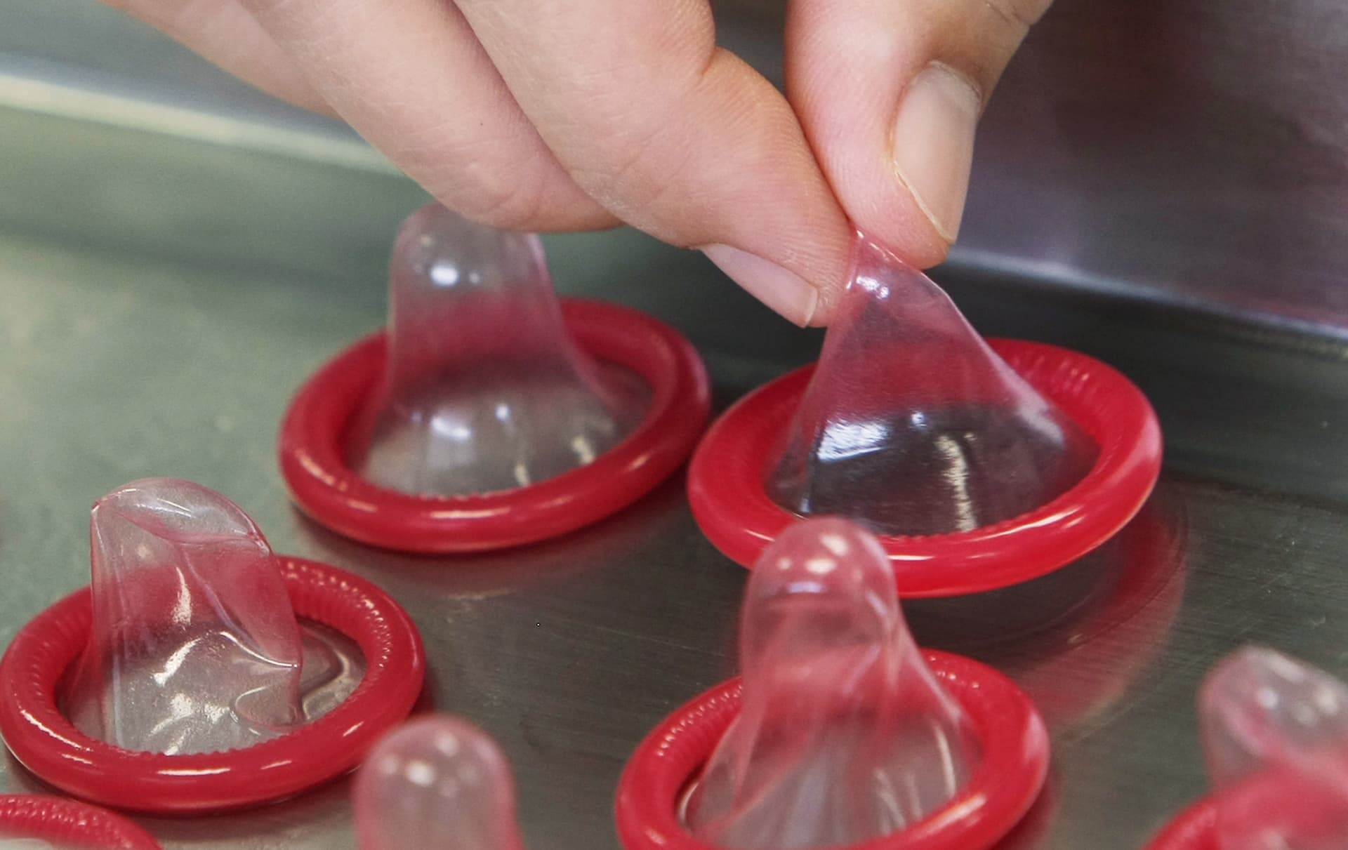 kondomeja tehtaalla