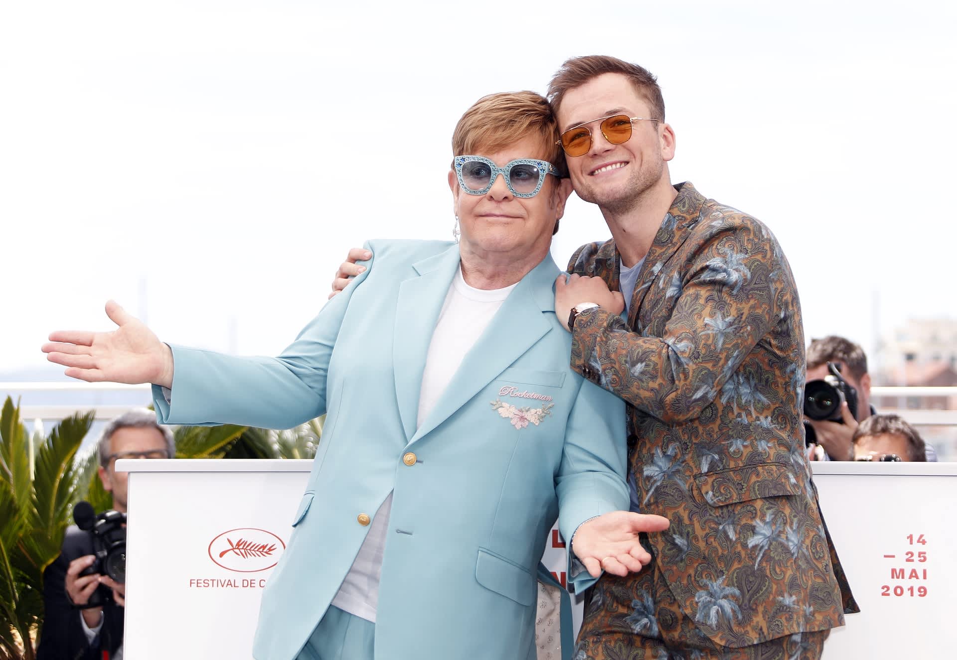 Elton John ja Taron Egerton.