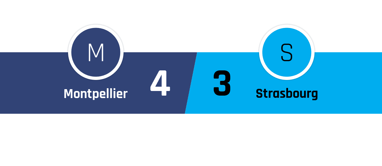 Montpellier - Strasbourg 4-3