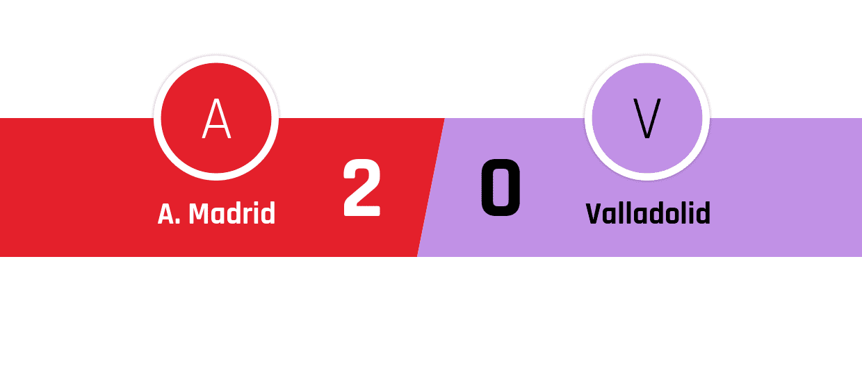 Atlético Madrid - Valladolid 2-0
