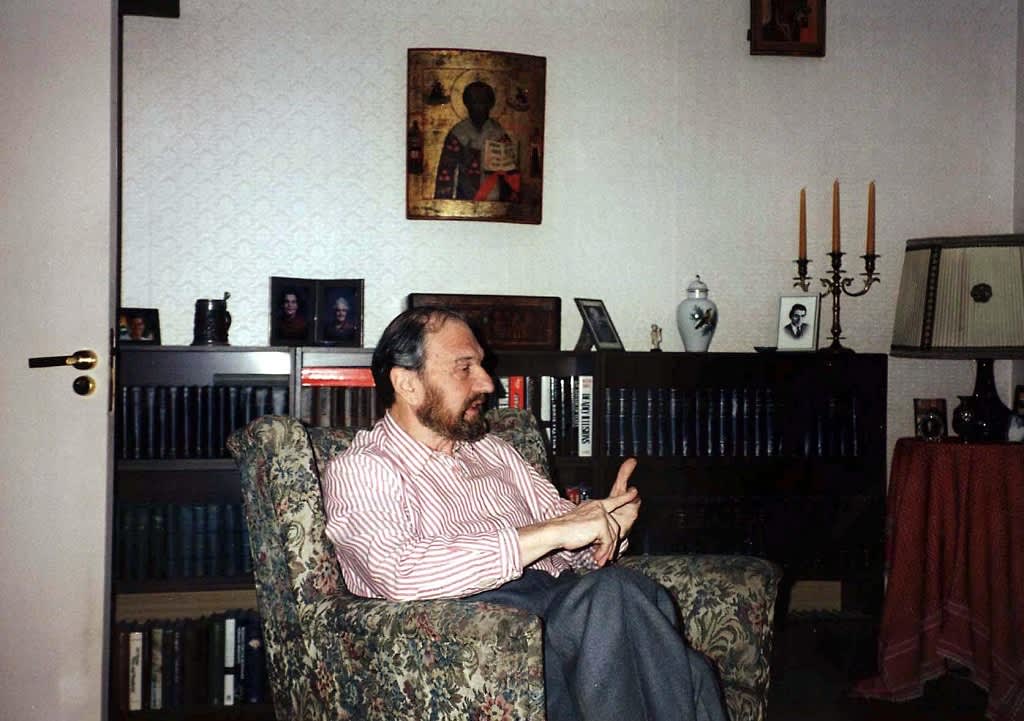 George Blake Moskovassa vuonna 1997.