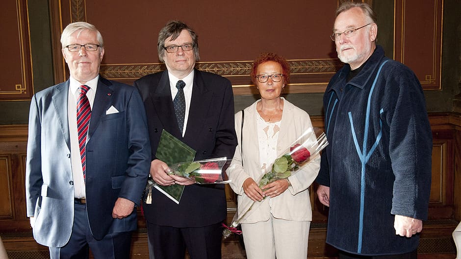 Janne Virkkunen, Timo Kanerva, Liisa Tukkimäki ja Hannu Karpo.