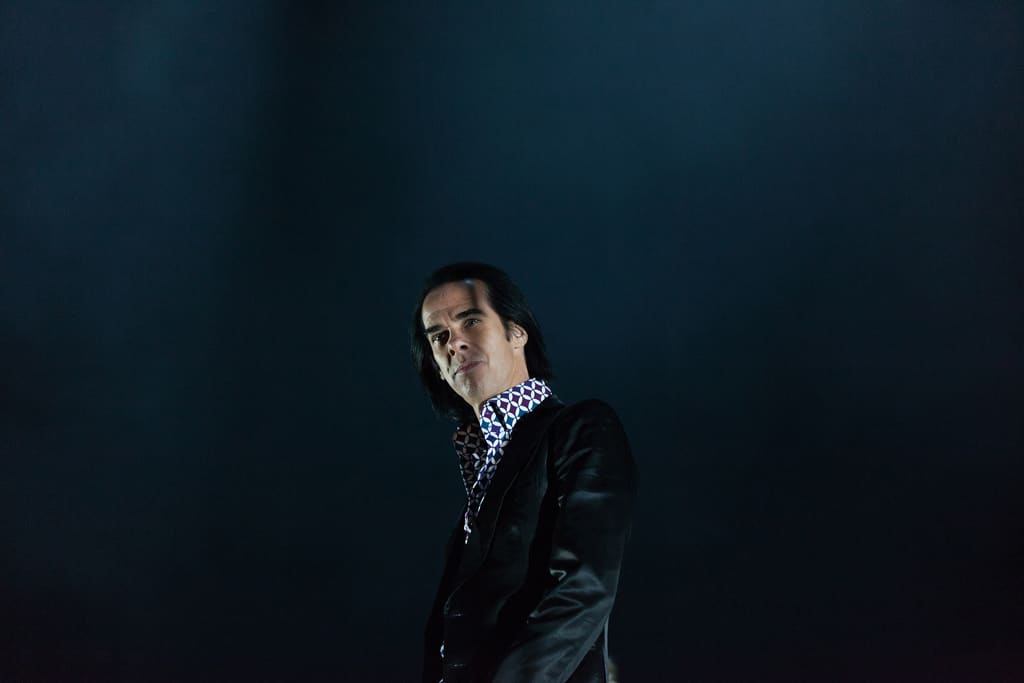 Nick Cave esiintyi The Bad Seeds -yhtyeensä kanssa Flow-festivaaleilla Suvilahdessa 10. elokuuta 2013.