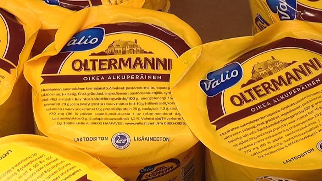 Valion Oltermanni-juustoa