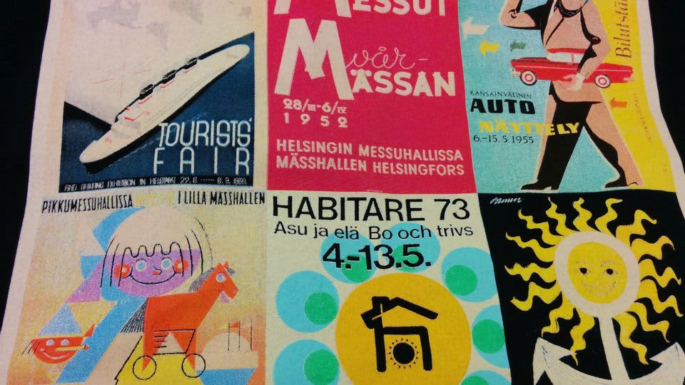 Messukeskus 40 vuotta 2015 Helsinki juhlakassin kuvitus