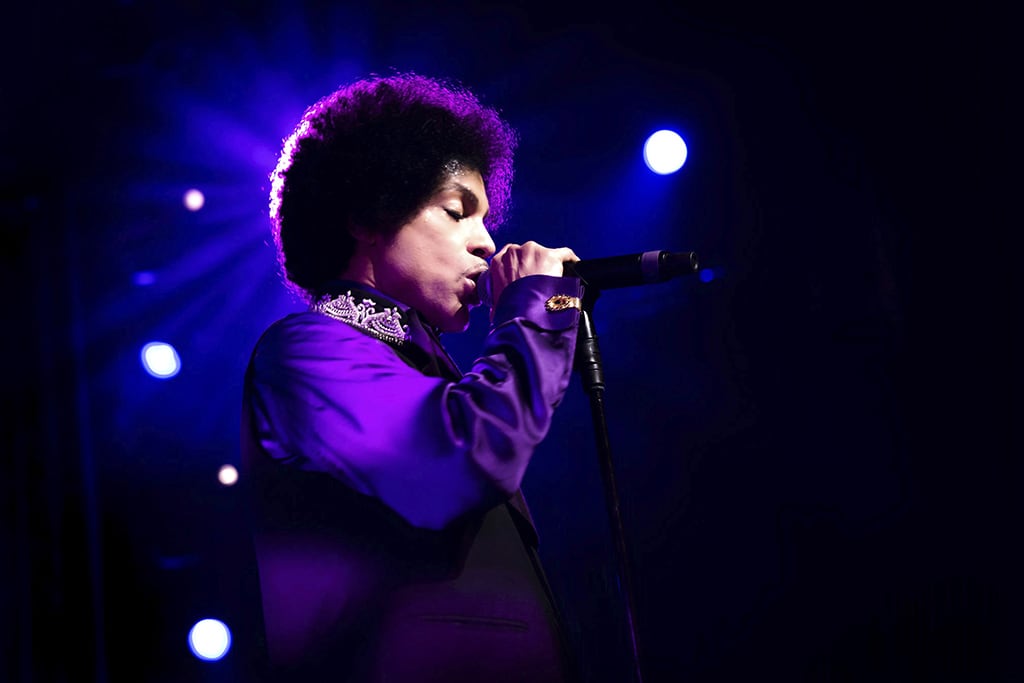 Prince esiintyi  Montreux Jazz Festivaaleilla Sveitsissä 14. heinäkuuta 2013. 