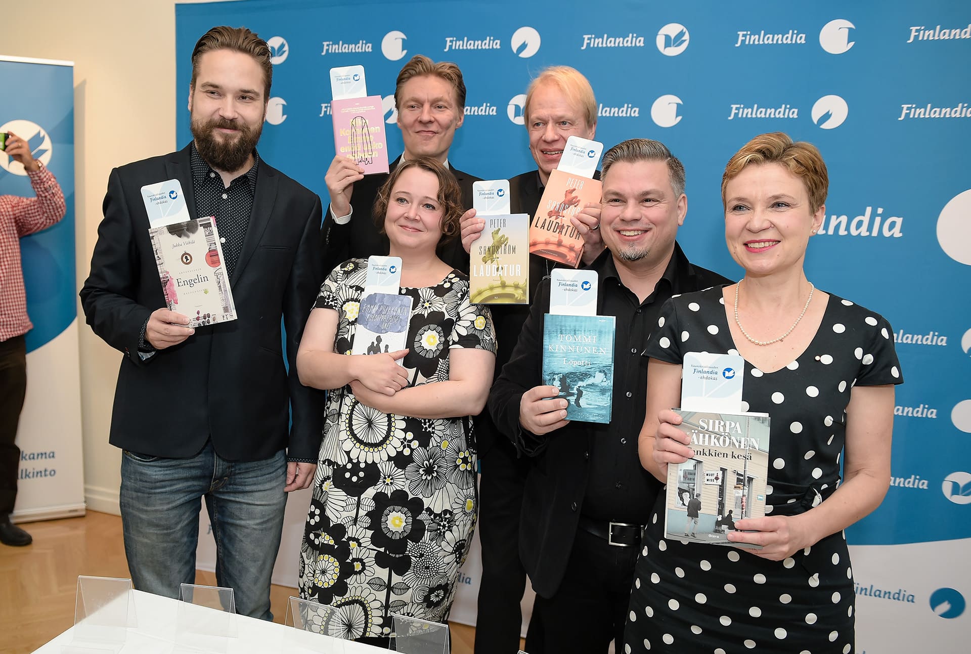 Kirjallisuuden Finlandia -palkintoehdokkaat.