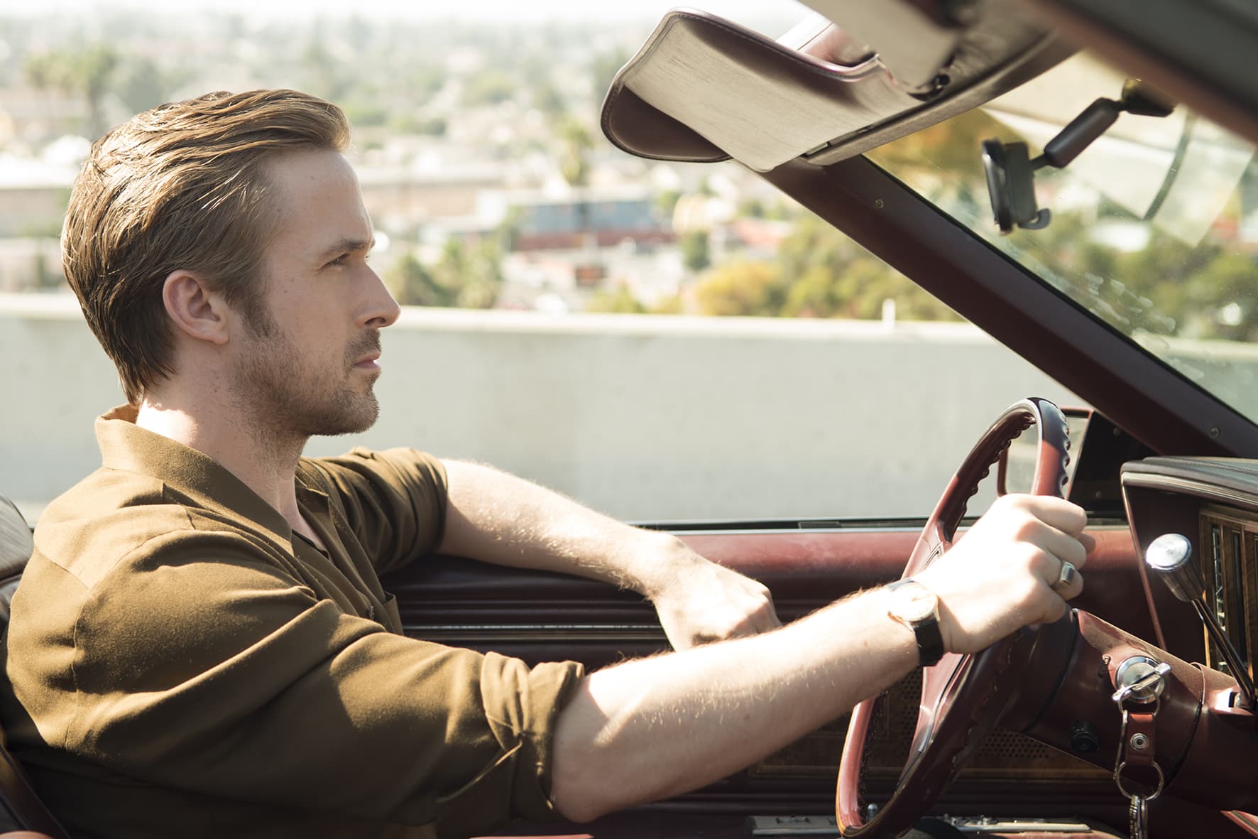 Ryan Gosling musikaalielokuvassa La La Land.