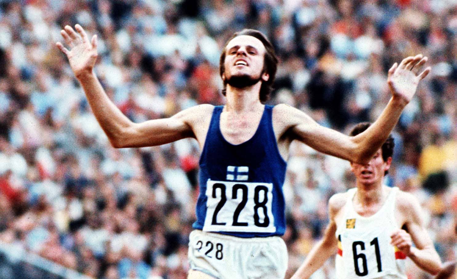 Lasse Viren juoksi kultaa Münchenissa vuonna 1972