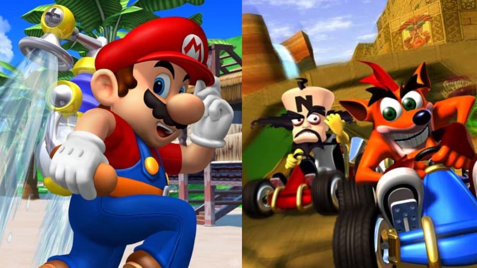 Super Mario ja Crash
