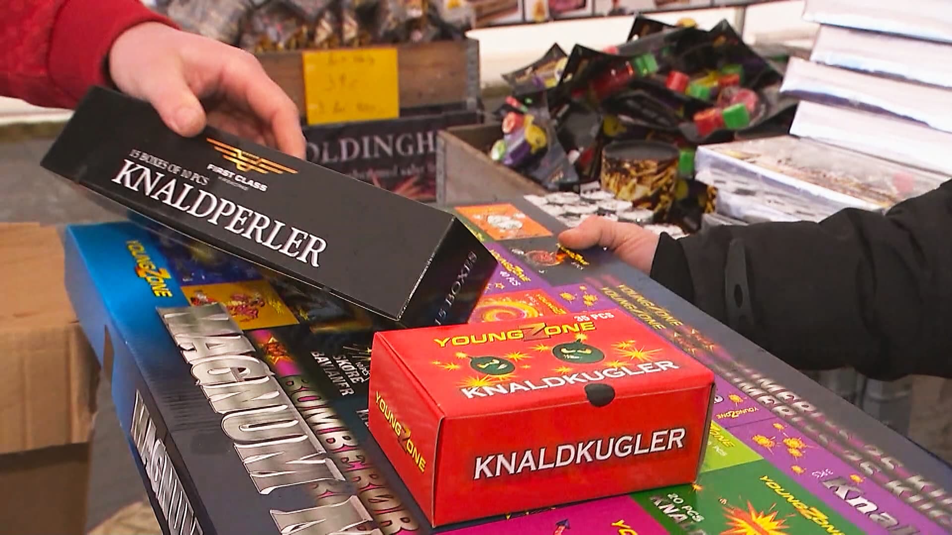 Ilotulitteiden myyntikielto on ajanut saksalaiset ostoksille Tanskaan