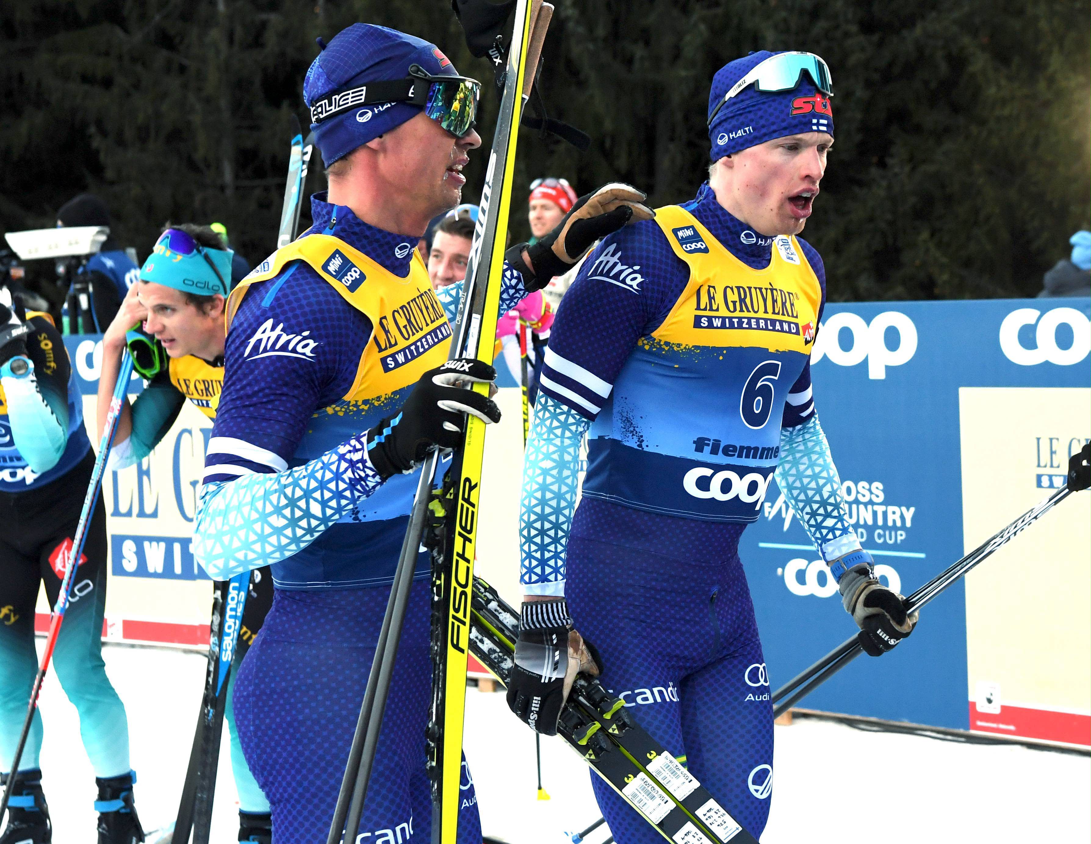 Världscupen på skidor, herrarnas 15 km (svenskt referat) Världscupen