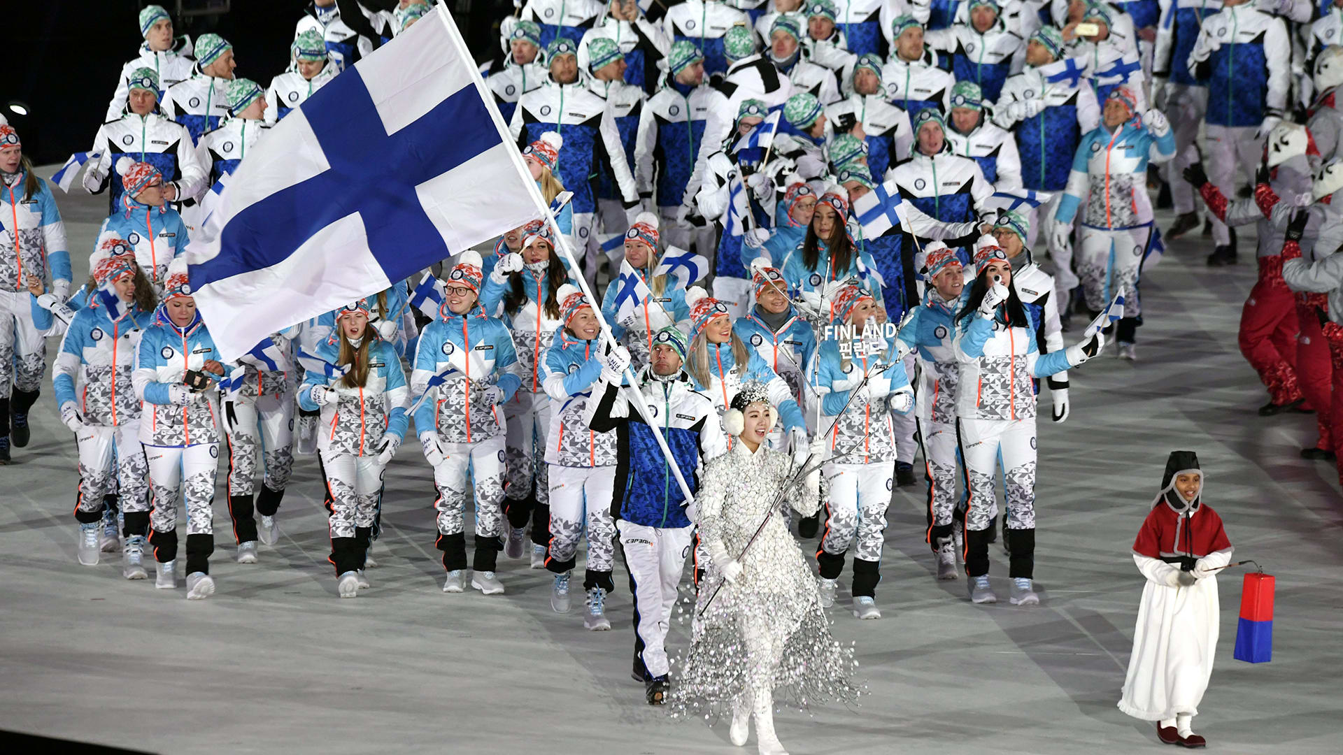 Korean olympialaiset: Suomi marssi stadionille | Korean olympialaiset | Yle  Areena