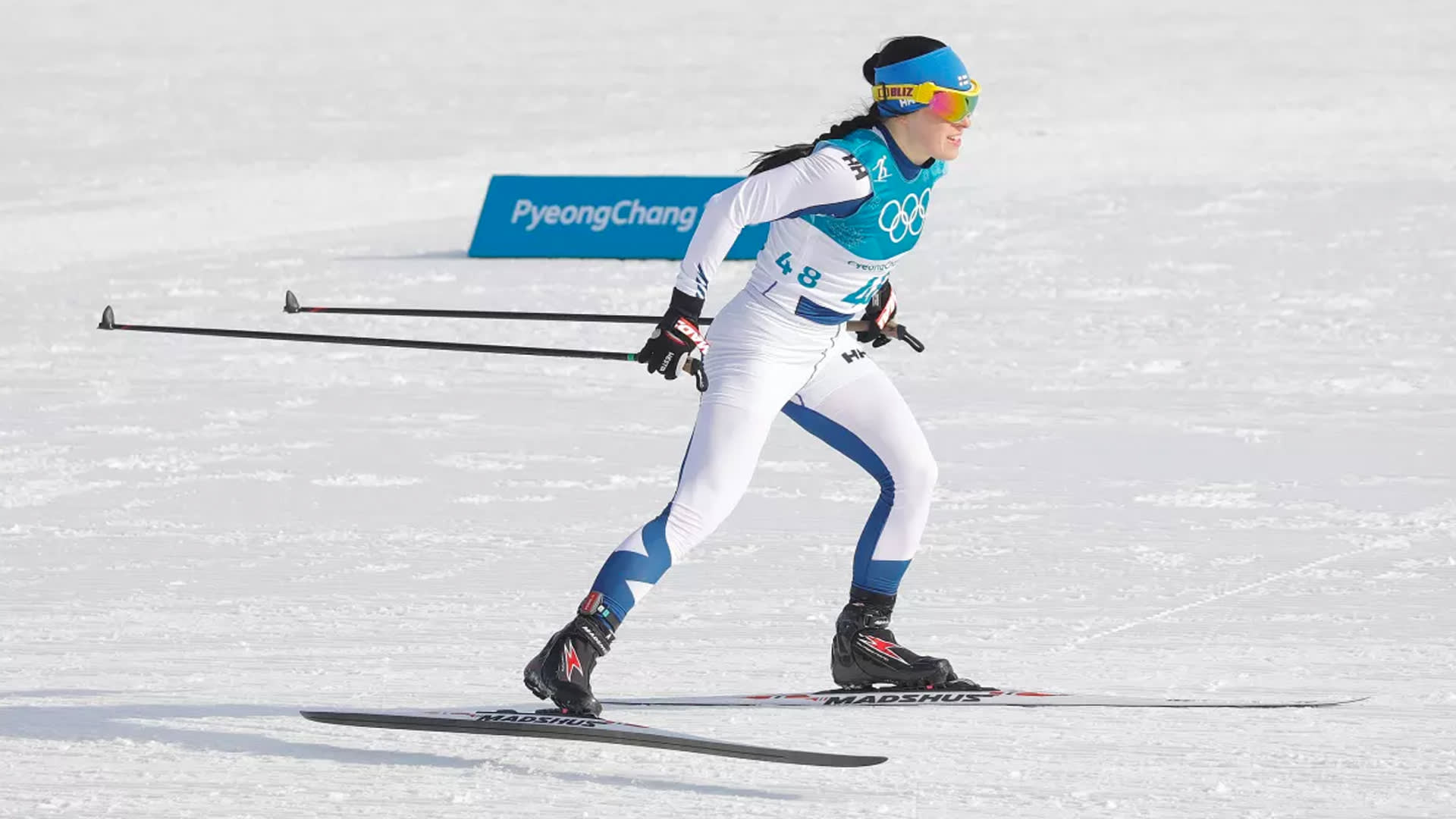 Korean olympialaiset: Krista Pärmäkoski venytti pronssille uskomattomalla  tavalla | Korean olympialaiset | Yle Areena