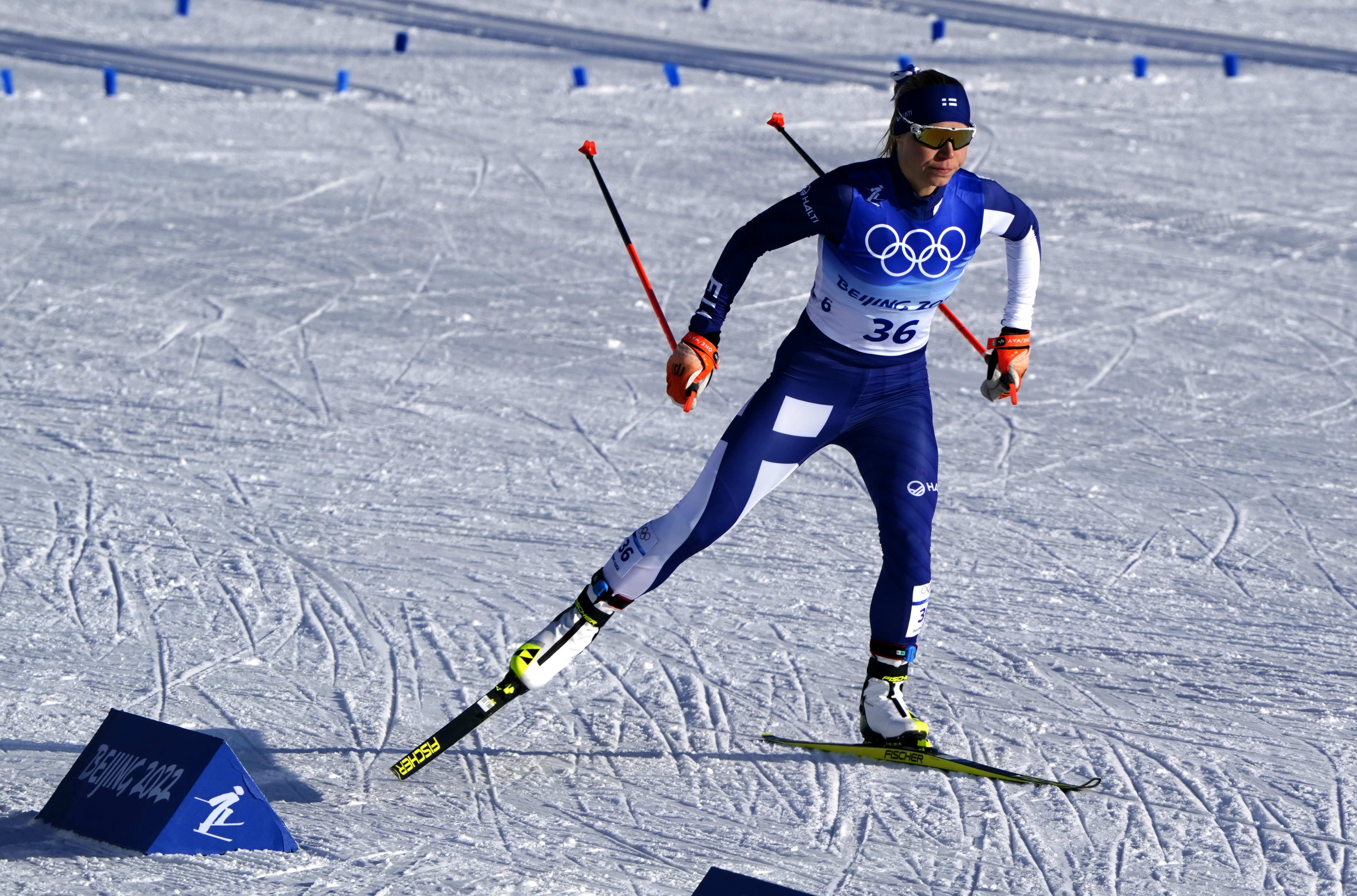 Världscupen på skidor Sprint (f), Lahtis (svenskt referat) Hiihdon