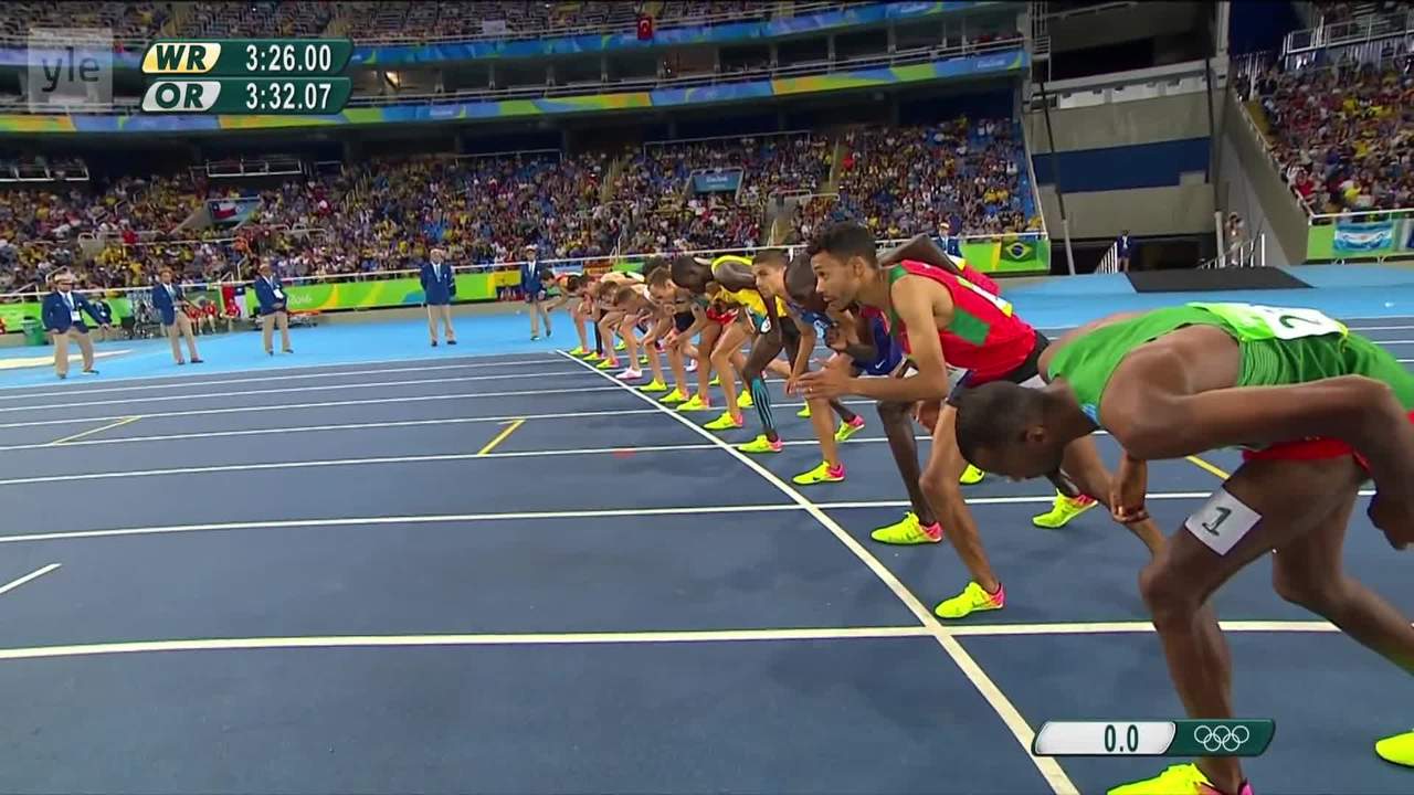 Rion olympialaiset: Miesten 1500 metrin voitto Yhdysvaltoihin | Rion  olympialaiset | Yle Areena