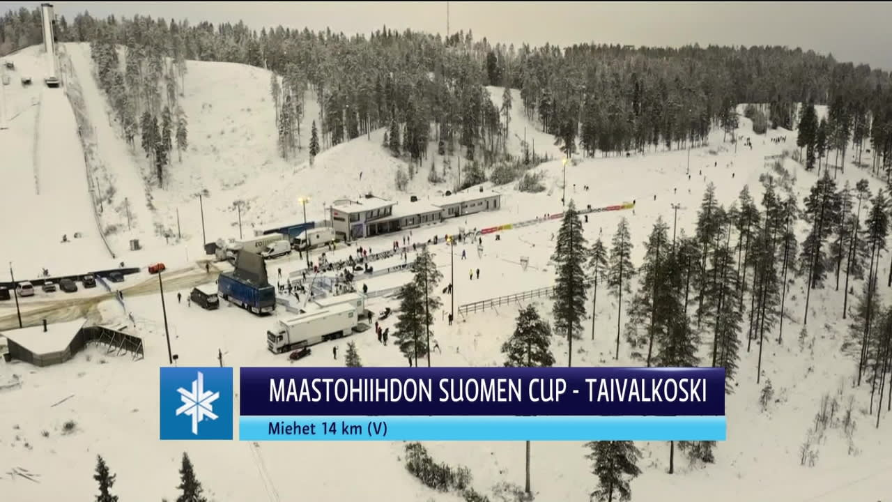 Finlands cup på skidor, 15 km (f), herrar, Taivalkoski | Finlands cup på  skidor | Yle Arenan