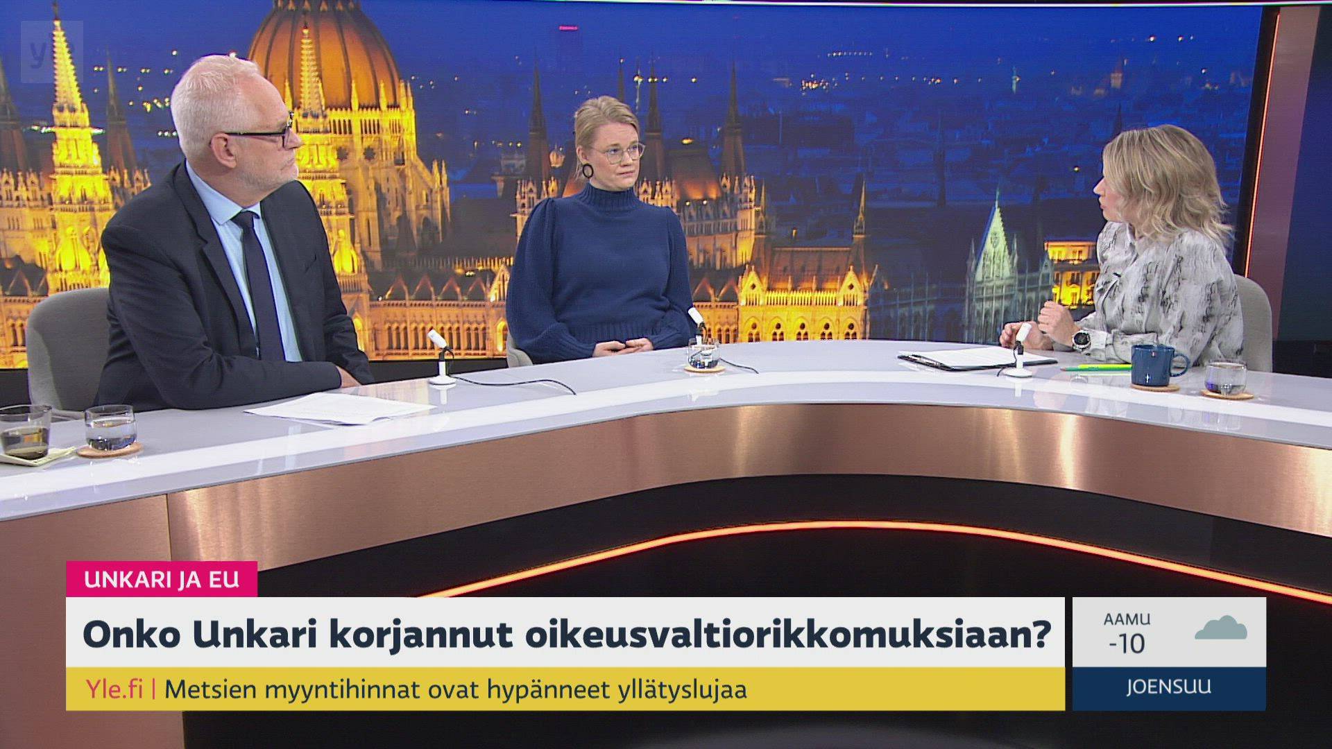 Milt N ytt Unkarin Oikeusvaltion Tilanne Ylen Aamu Yle Areena