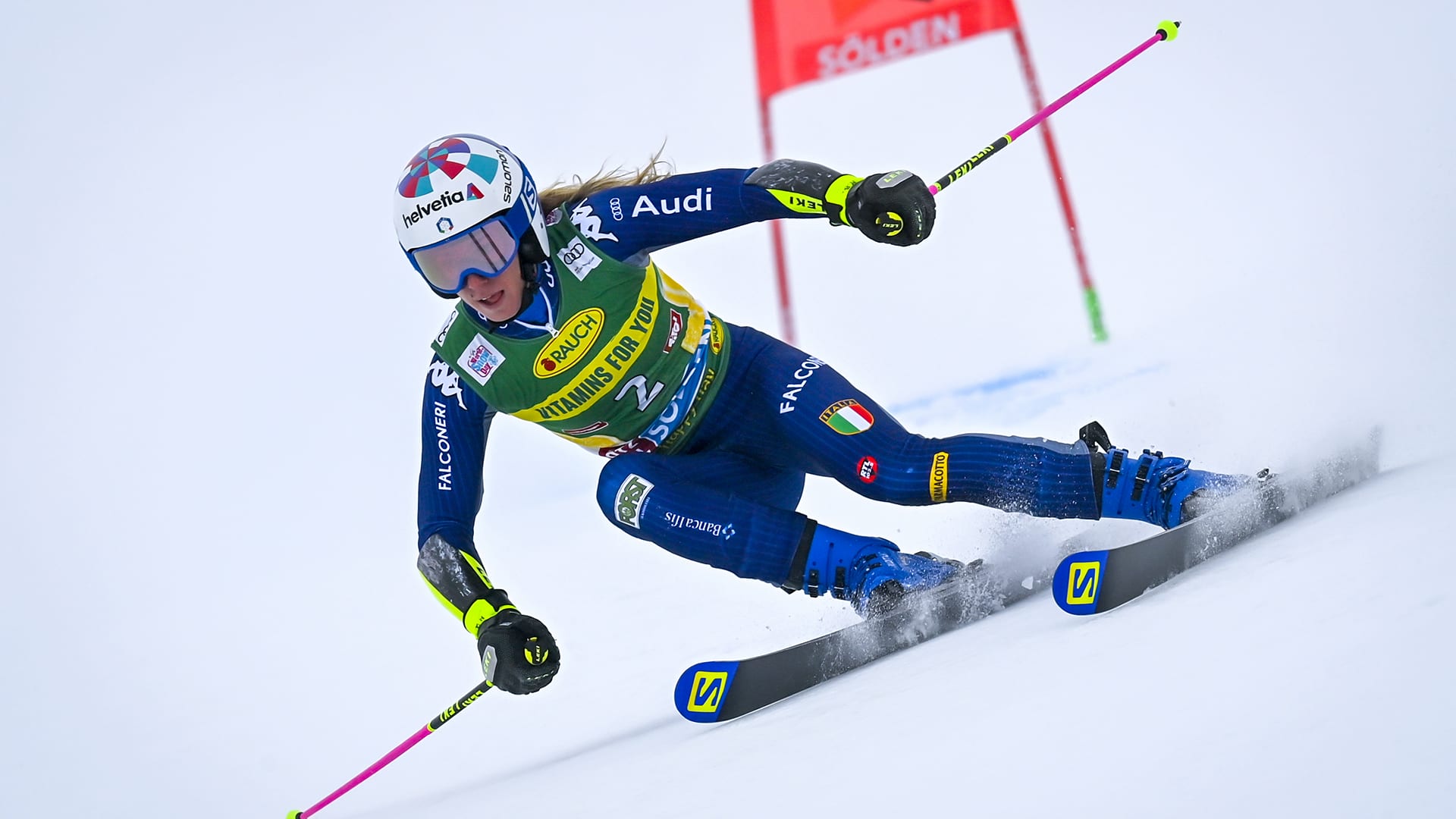 Levi, naisten pujottelun 1. lasku | Alppihiihdon maailmancup | Yle Areena