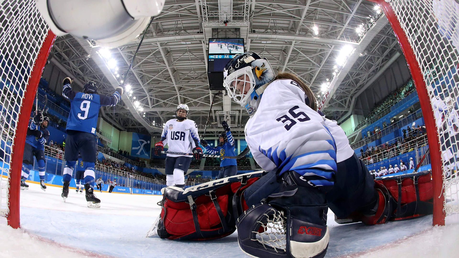 Jääkiekko, naisten ottelu Suomi - Yhdysvallat | Korean olympialaiset | Yle  Areena