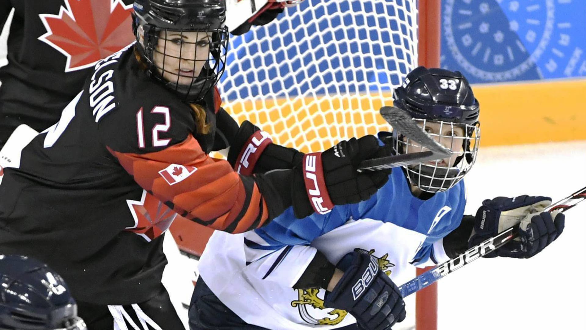 Jääkiekko naisten ottelu Kanada - Suomi | Korean olympialaiset | Yle Areena