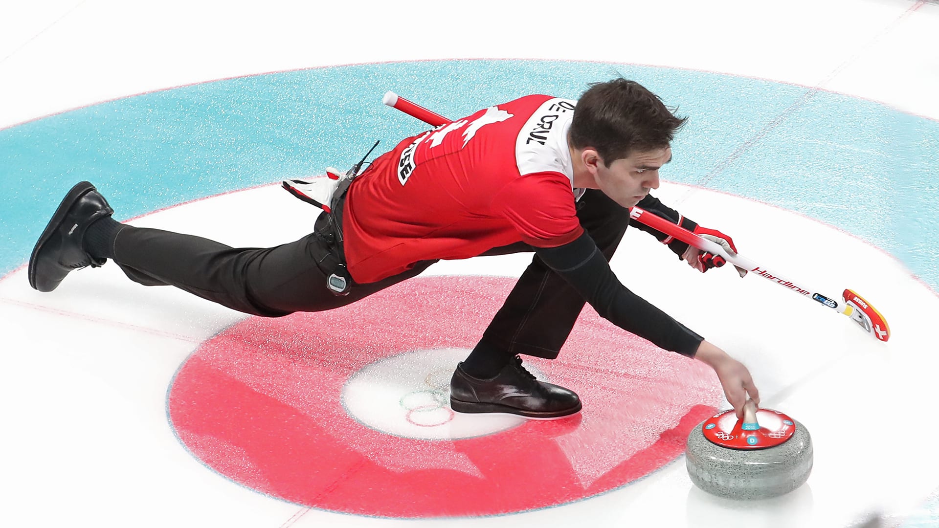 Curling, miesten välierät CAN - USA ja SWE - SUI | Korean olympialaiset |  Yle Areena