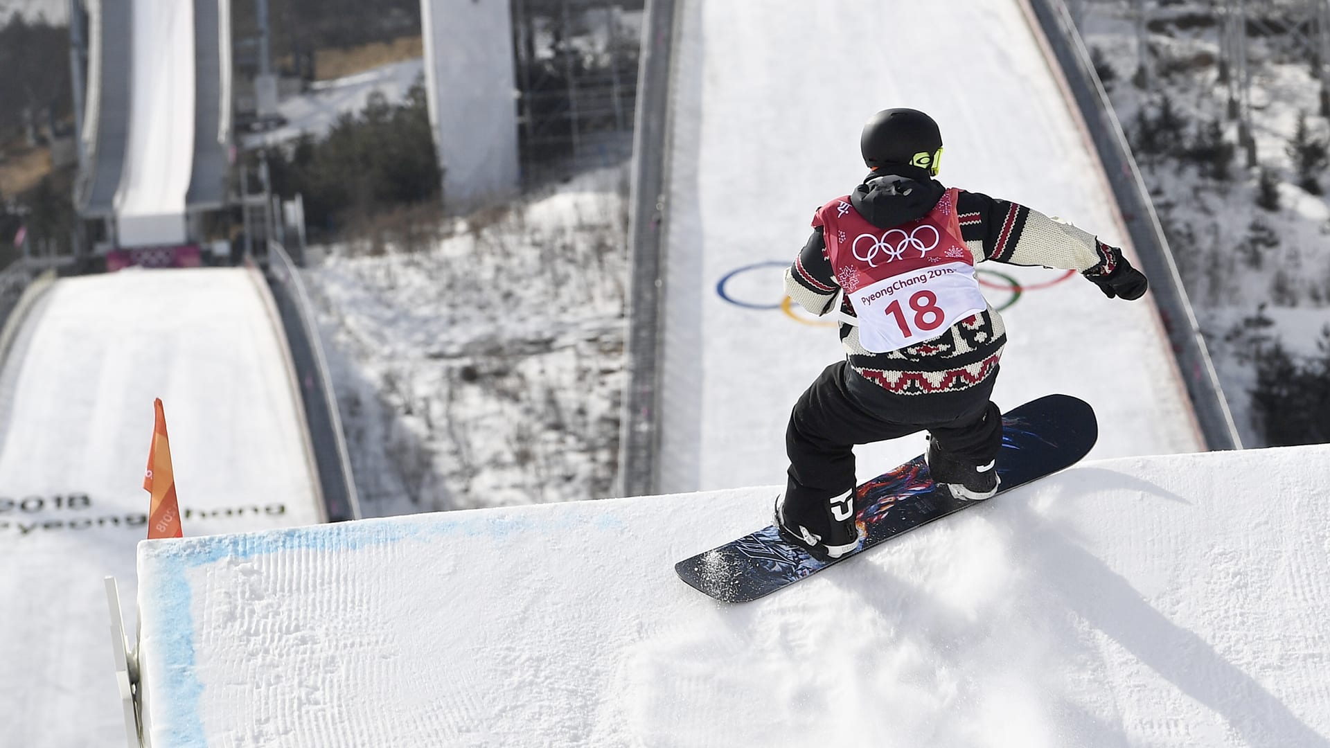 Lumilautailu, big air, miesten karsintakilpailu | Korean olympialaiset |  Yle Areena