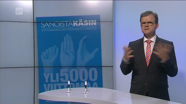 Yle Uutiset viittomakielellä: Uusi sanakirja sisältää 5000 viittomaa | Yle  Uutiset viittomakielellä | Yle Areena