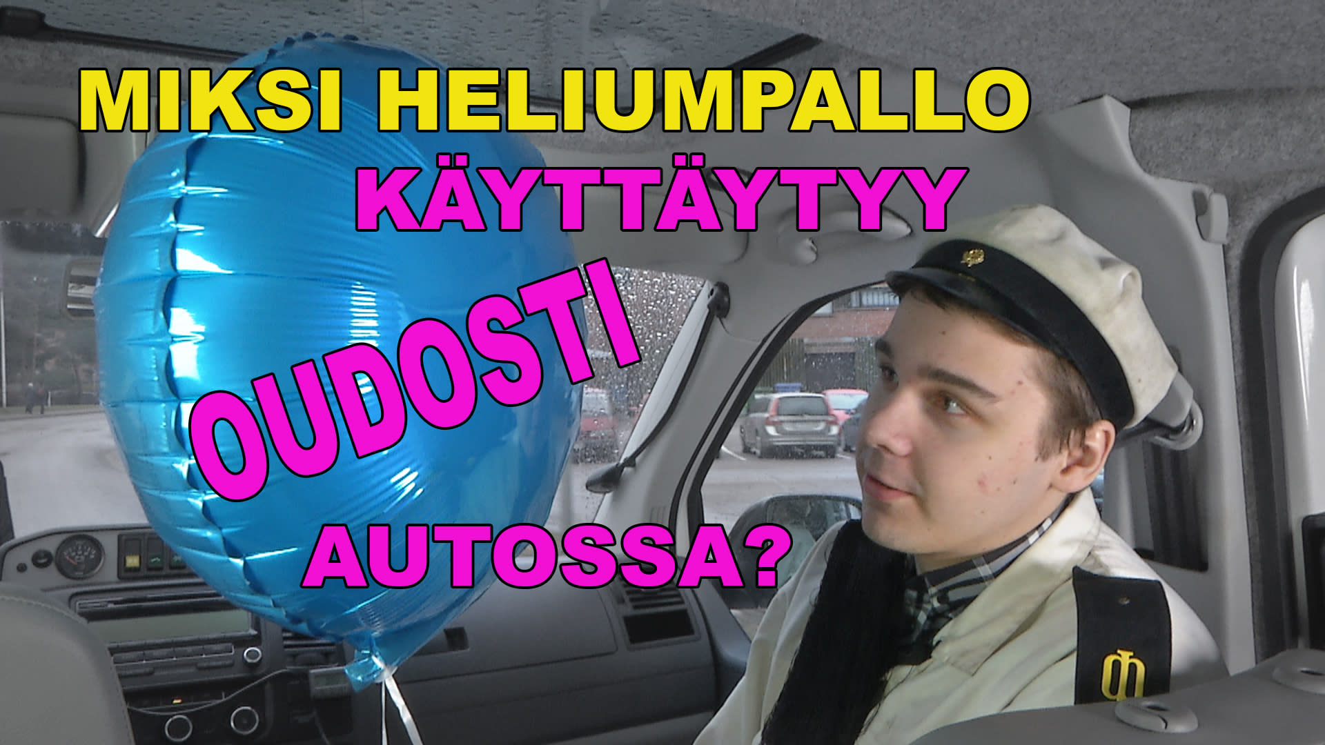 Prisma Studio: Mitä heliumpallolle tapahtuu liikkuvassa autossa? | Prisma  Studio | Yle Areena