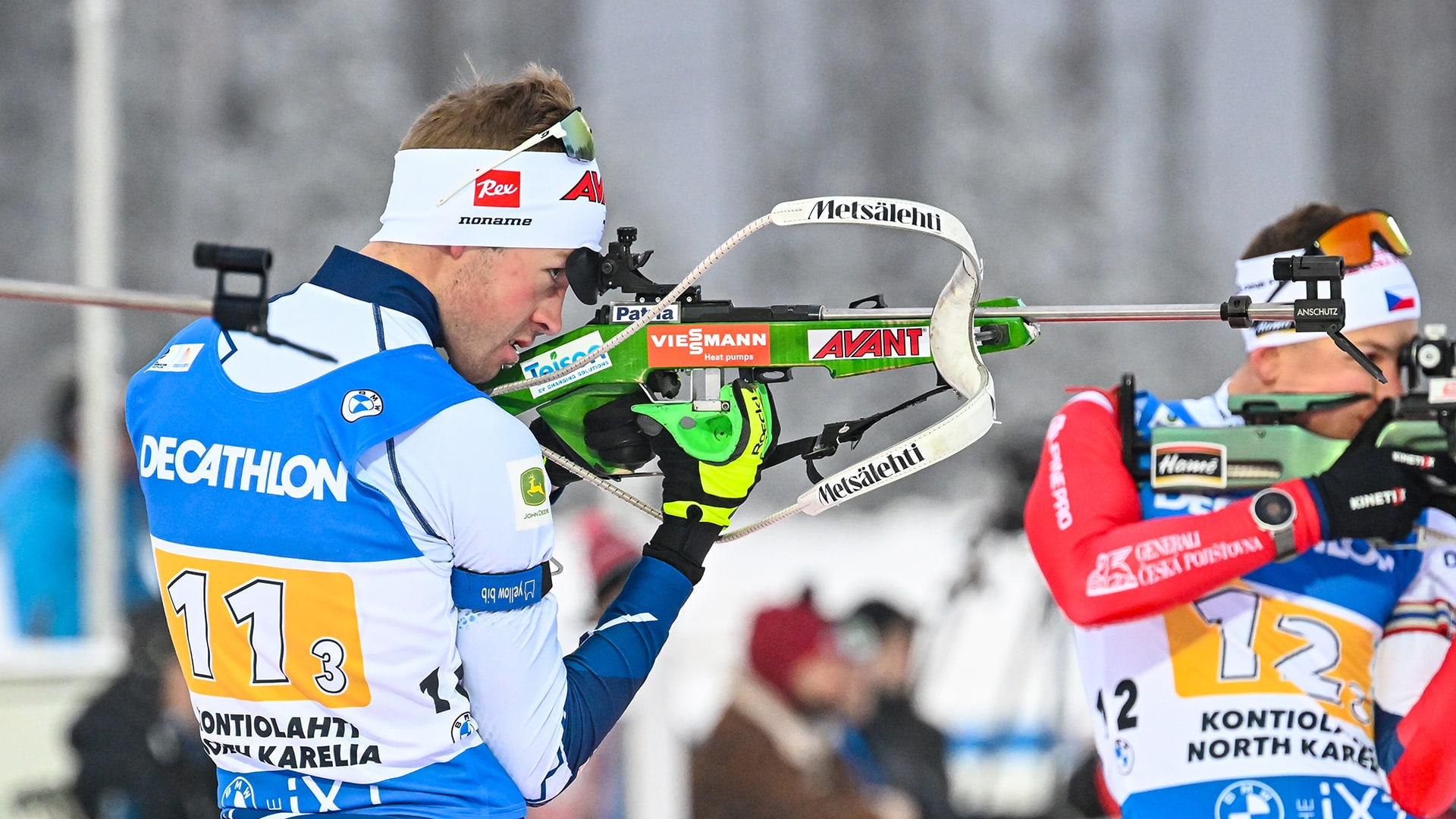 Ampumahiihdon MC Pokljuka sekaviesti Ampumahiihdon maailmancup Yle