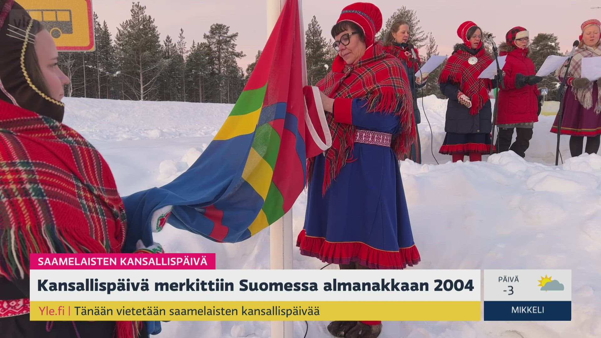 Saamelaisten kansallispäivää on juhlittu Suomessa vasta 19 vuoden ajan |  Ylen aamu | Yle Areena