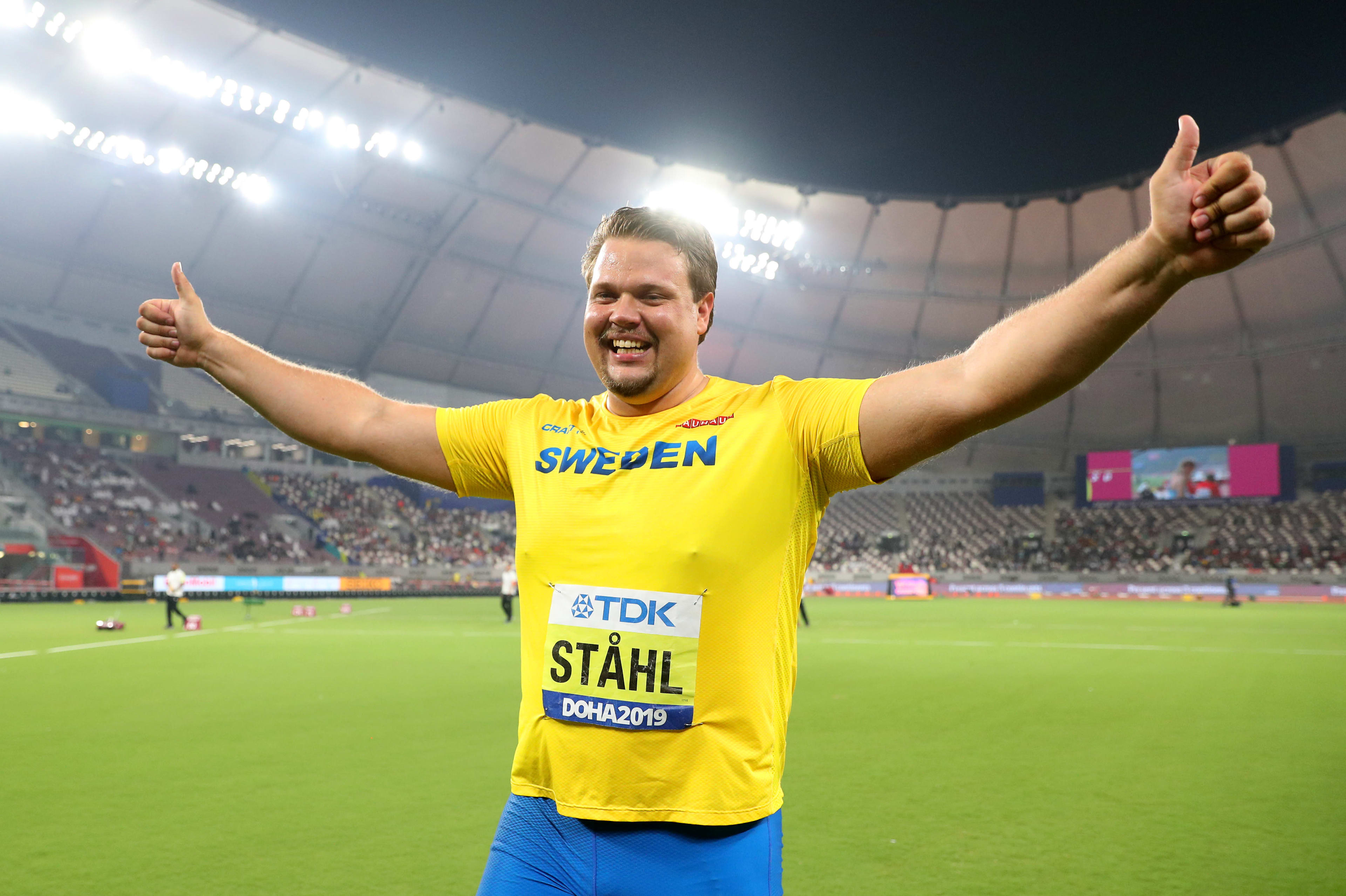 Daniel Ståhl kertoo voitostaan Yleisurheilun MM Yle Areena