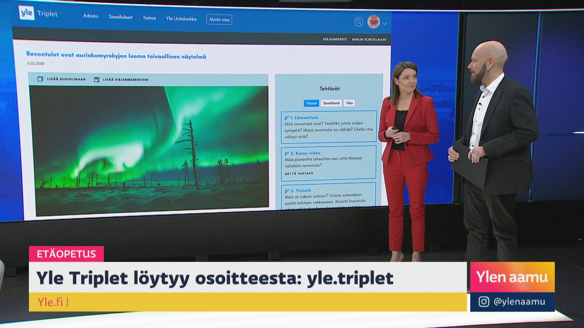 Yle Triplet avuksi etäopiskeluun  Yle Uutisluokka  Yle Areena