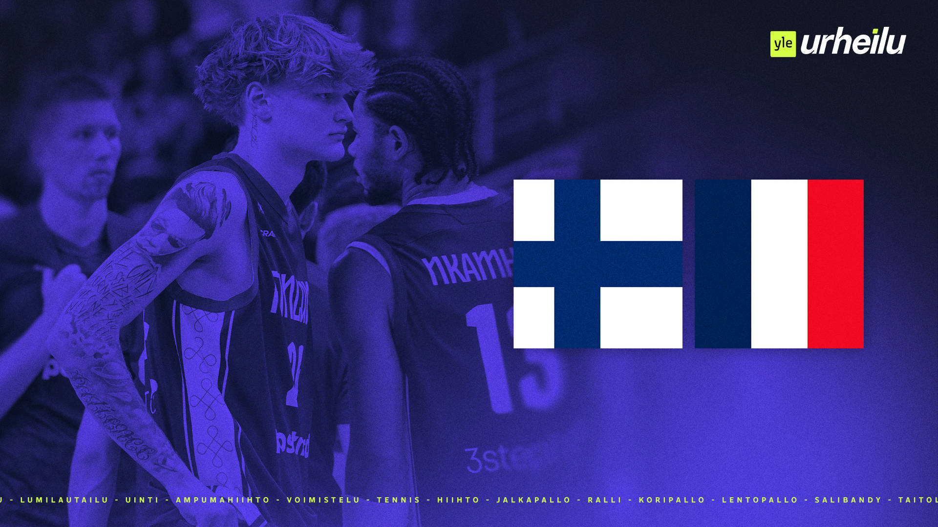 Suomi - Ranska | Koripallon MM-karsinta | Yle Areena