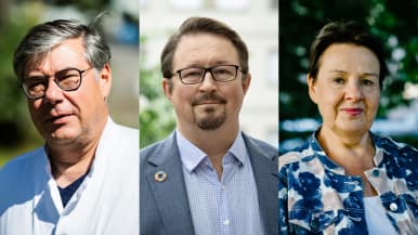 Asko Järvinen, Mika Salminen ja Kirsi Varhila