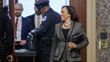 Kamala Harris, Washington tammmikuu 2020.