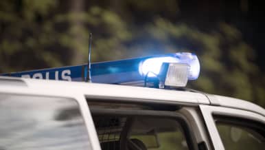 Poliisiauto.