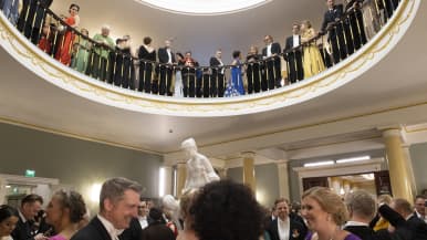 Tasavallan presidentin itsenäisyyspäivän juhlavastaanotto Presidentinlinnassa 2017.