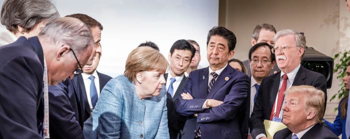 Suhteet perinteisiin liittolaisiin, kuten Saksan Angela Merkeliin, huononivat Trumpin kaudella.