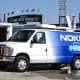 Nokia sai marraskuun alussa hyviä uutisia Yhdysvalloista vain paria viikkoa kurssiromahduksen jälkeen. Kuvassa Nokian pakettiauto Texas Motor Speedway -tapahtumassa.