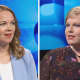 Katri Kulmuni ja Annika Saarikko.