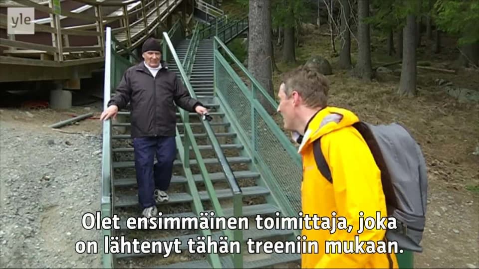 83 Vuotiaan Terasvaarin Kunto Ohjelma Vetaa Noyraksi 2632 Rappusta Ylos Kavellen Tai Holkaten Joka Lenkilla Yle Uutiset Yle Fi